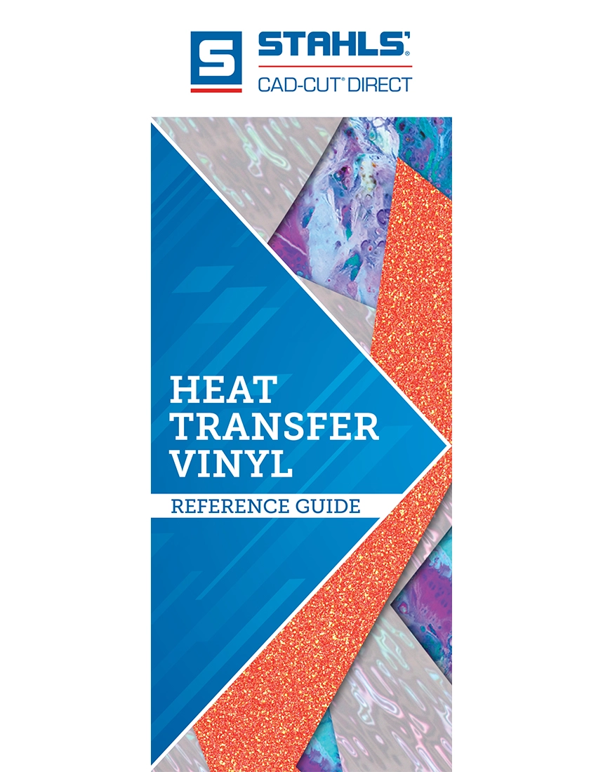 Guía de referencia de vinilos para transfers de calor