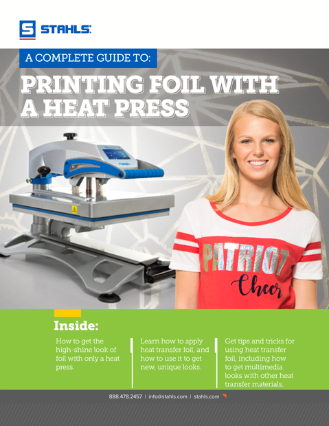 Download Our Free E-Book: A Complete Guide to Printing Foil With A Heat Press