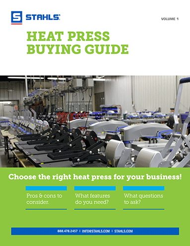 Download Our Free E-Book: Heat Press Buying Guide