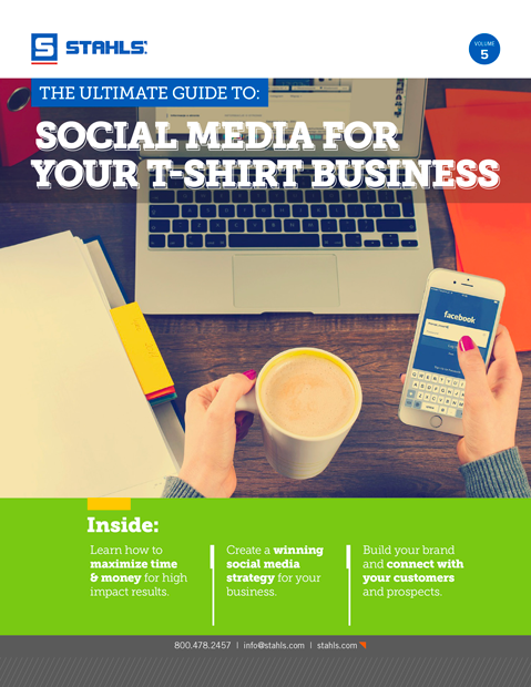 Download Our Free E-Book: The Ultimate Guide to Social Media for Your T-Shirt Business